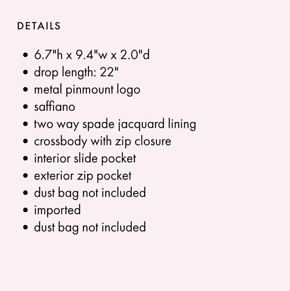 Kate Spade Cameron Monotone Cross Body - Picture 11 of 11